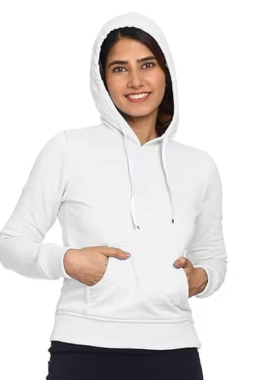 White Hoodies for Women Winter wear Stylish