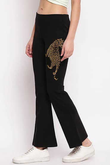 Jeggings Leopard Body Stretchable Pant Slim fit (Size 28-44)