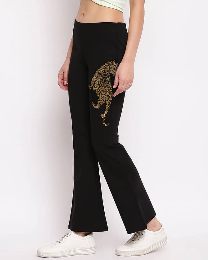 Jeggings Leopard Body Stretchable Pant Slim fit (Size 28-44)